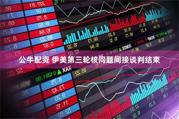 公牛配资 伊美第三轮核问题间接谈判结束